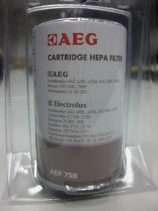 Filtru Hepa AEG AEF 75 B Lavabil Compatibil Accelerator Ergo Easy Vampyrette 20 - Img 2