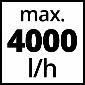 Filtru pre-pompa Einhell 12 cm debit maxim 4000 lh filet interior din alama - Img 3