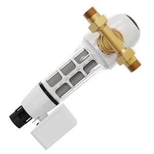 Filtru spin down VEVOR, filtru de sedimente pentru intreaga casa de 40 microni pentru apa de fantana, 1 inch GM + 1 1/4 inch GM, debit mare de 8 t/h, pentru sistemul de filtrare a apei pentru intreaga casa - Img 9