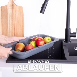 Filtru Vileda pentru chiuveta extensibil 34-48cm - Filtru practic pentru chiuveta - Reglabil pentru chiuvete de diferite dimensiuni - Filtru de chiuve - Img 7