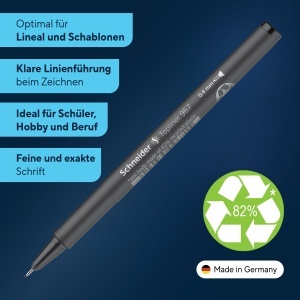 Fineliner Schneider Topliner 967, 0,4 mm, set 10 culori - Img 2