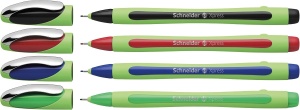 Fineliner Schneider Xpress 0,8 mm, set 4 culori (Negru, Rosu, Verde, Albastru)