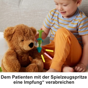Fisher-Price Arzttasche HYH26 Set Medical pentru Copii 7 Piese - Img 5