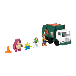 Fisher-Price Imaginext Toy Story JLC41 Set cu Figuri Woody Buzz Lightyear si Lotso