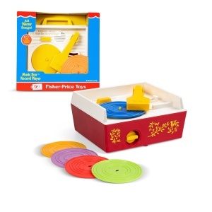 Fisher Price Musicbox Plattenspieler Retro 10 Melodii Jucarie Interactiva