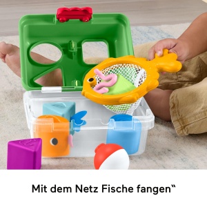 Fisher-Price Set de Joaca Camping-Freunde JLB85 Activitati pentru Bebelusi 6 Luni Sortare si Coordonare - Img 4