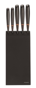 Fiskars Edge 1003099 Bloc de cutite cu 5 cutite Birkenholz Negru - Img 9