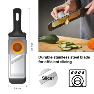 Fiskars Gemusehobel Functional Form 1014416 Negru MetalPlastic - Img 2