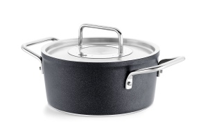 Fissler Adamant/Cratita din aluminiu (O 24 cm, 4.9L) Oale acoperite cu capac metalic, antiaderent - inductie - Img 3