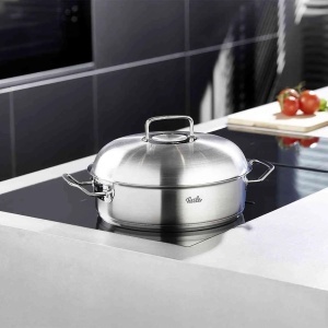 Fissler Original-Profi Collection Oala din otel inoxidabil 48L 28 cm compatibila cu inductie - Img 2