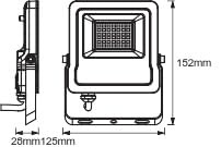 Fluter LEDVANCE cu WiFi, RGB, 20W, 1600 Lumen, IP65 - Img 3