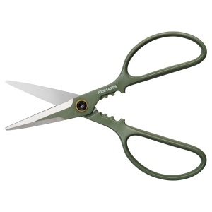 Foarfeca de gradina Fiskars Urban Plant Care, 18.8 cm, din otel inoxidabil reciclat, verdenegru - Img 7