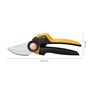 Foarfeca de gradina Fiskars X-series PowerGear P961, 22.2 cm, inox, negruportocaliu - Img 3
