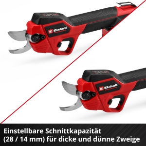 Foarfeca electrica Einhell GP-LS 1828 Li BL-Solo motor fara perii lame Bypass capacitate taiere 28 mm - Img 7