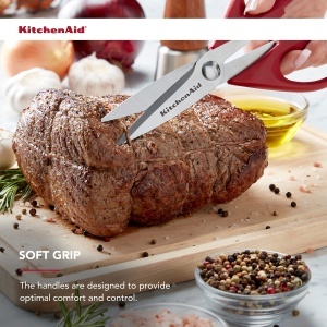 Foarfeca multifunctionala KitchenAid RedBlack cu lame din otel inoxidabil - Img 5
