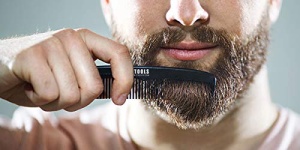 Foarfeca pentru barba si mustata, unelte de frizerie, otel inoxidabil, precizie inalta - Img 7