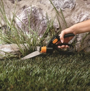 Foarfeca pentru iarba Fiskars GS42, 32 cm, cu sistem servo, negruorange - Img 4