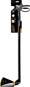 Foarfeca pentru margini gazon Fiskars GS46, 100 cm, sistem Servo, otel si plastic, negruportocaliu - Img 6
