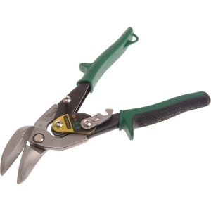 Foarfeca pentru tabla STANLEY Maxsteel 250 mm, Bi-Material, Verde