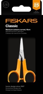 Foarfeca pentru unghii Fiskars Classic 10 cm, cu maner ergonomic, otel inoxidabil, portocalie - Img 7