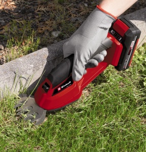 Foarfece de iarba si arbusti cu acumulator Einhell GC-CG 18 Li-Solo Power X-Change (18 V, lungime de taiere 100 mm / 200 mm, lama de taiere a ierbii inlocuibila + lama de arbust, fara baterie) - Img 3