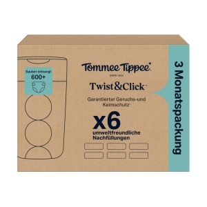 Folie de inlocuire Tommee Tippee Twist Click, 6x10,5 m, antibacteriana - Img 2