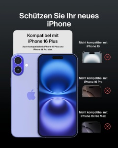 Folie de protectie Belkin InvisiGlass pentru iPhone 16 Plus, 0.29mm, antistatica - Img 3
