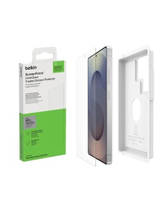 Folie de protectie pentru ecran Belkin InvisiGlass pentru Samsung Galaxy S25 Ultra, antimikrobiala, 9H