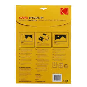 Folie laminare Kodak, set 10 bucati, 150 microni, diverse dimensiuni - Img 2