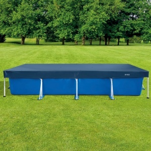Folie pentru piscina Intex, 450 x 220 x 20 cm, culoare albastra - Img 2