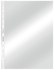 Folie protectie documente Leitz 4770-00-02, glasklar, A4, 80 microni, 100 bucati