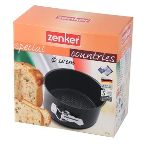Forma de copt pentru panettone Zenker, 18,5 cm, antiaderenta, neagra - Img 4