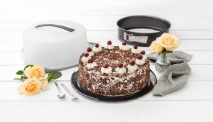 Forma de copt Zenker Deluxe cu capacitate de 28 cm, culoare negru metalic - Img 2