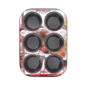 Forma pentru copt muffins Westmark Back Meister 6 locuri antiaderenta culoare antracit - Img 7