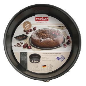 Forma rotunda Zenker Springform O 20 cm Negru Antiaderenta - Img 4