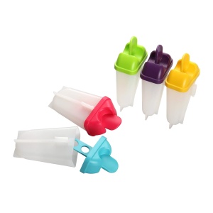 Forme de inghetata FACKELMANN 5 piese, din plastic, usor de utilizat, fabricate in Germania - Img 2