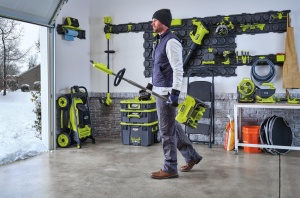 Freza de zapada Ryobi 18V ONE RY18ST25A-140 25 cm latime 6 m distanta aruncare acumulator 4Ah si incarcator inclus - Img 9