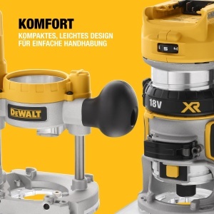 Freza Kombinata DEWALT DCW604NT, 18V, Motor Fara Perii, 6-8 mm Prindere - Img 6