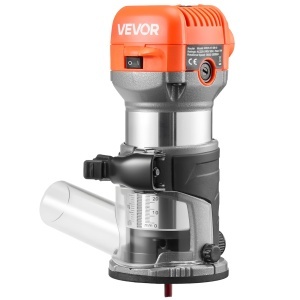 Freza manuala VEVOR 710W, 6 viteze variabile, cu baza fixa si inclinabila - Img 9