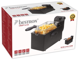 Friteuza Bestron AF357B 35L 2000W Negru Tehnologie Cool Zone - Img 5
