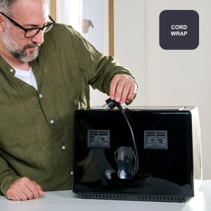 Friteuza cu aer cald BLACKDECKER BXAF9000E 2500W Double Cooking 9L - Img 9