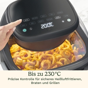 Friteuza cu aer cald Cuisinart ClearView, 8.5L, 230C, PFAS-free - Img 5