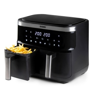 Friteuza cu aer cald DOMO DO537FR, 8L, 2850W, Touchscreen