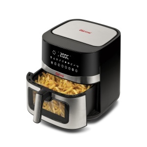 Friteuza cu aer cald Girmi FG90 Ecofrit Premium 2200W 9L Display digital Functie de decongelare - Img 2
