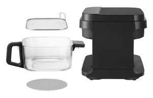 Friteuza cu aer cald GLASS FAST 5,5 L FR5500, Negru - Img 5