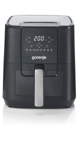 Friteuza cu aer cald Gorenje AF1350DWB, 5.4L, 1350W, Negru, 8 programe automate