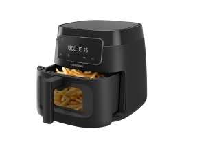 Friteuza cu aer cald Grundig FRY 7320, 7.6L, 1750W, Negru