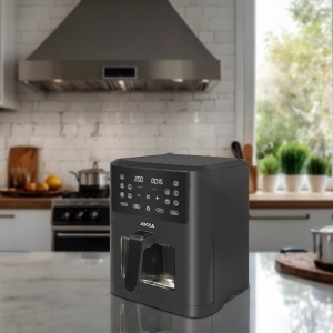 Friteuza cu aer cald Jocca 8L, 1800W, Touch Screen - Img 3
