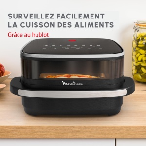 Friteuza cu aer cald Moulinex Easy Fry XL AL4018, Capacitate XL, Tehnologie Extra-Crisp - Img 4