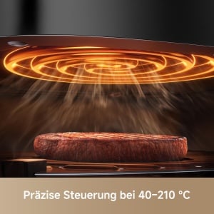 Friteuza cu aer cald Mova Aeroglass AF20 Pro, 4l 2,5l, motor fara perii - Img 8